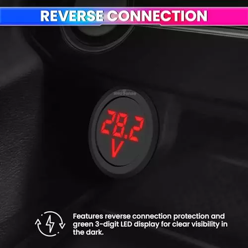 amicisense-voltmeter-5-to-100-vdc-3-digit-led-digital-display-battery-monitor-bike-for-battery-voltage-monitoring