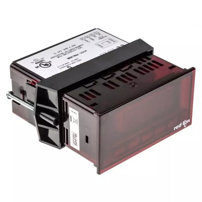 Red Lion PAX Series Digital Voltmeter AC, LED Display 3.5-Digits ±0.1 %, PAXLVA00