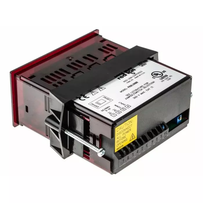 Red Lion PAX Series Digital Voltmeter AC, LED Display 3.5-Digits ±0.1 %, PAXLVA00