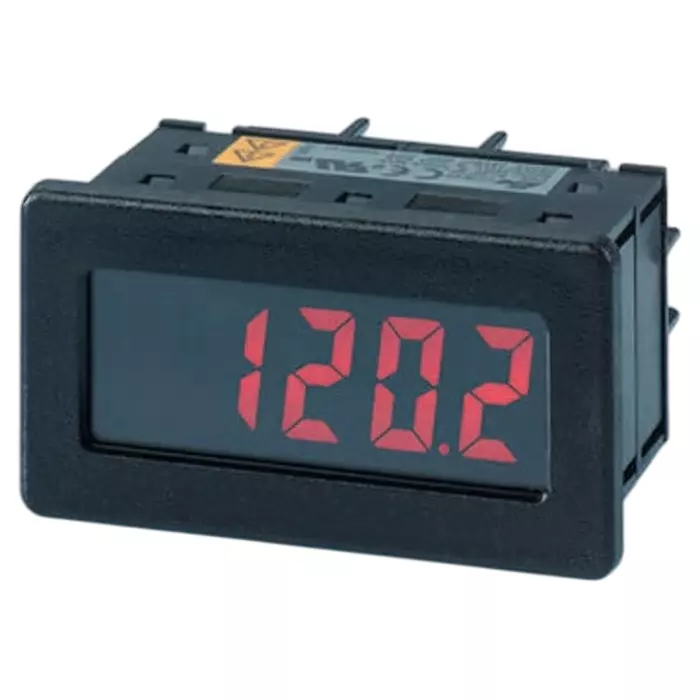 Red Lion Digital Voltmeter DC, LCD Display 3.5-Digits ±0.1 %, CUB4V020