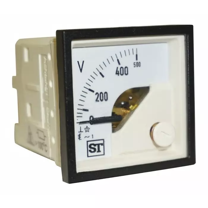 Sifam Tinsley Sigma Series Analogue Voltmeter AC, 45 x 45 mm, EQ44-V70X2N1CAW0ST