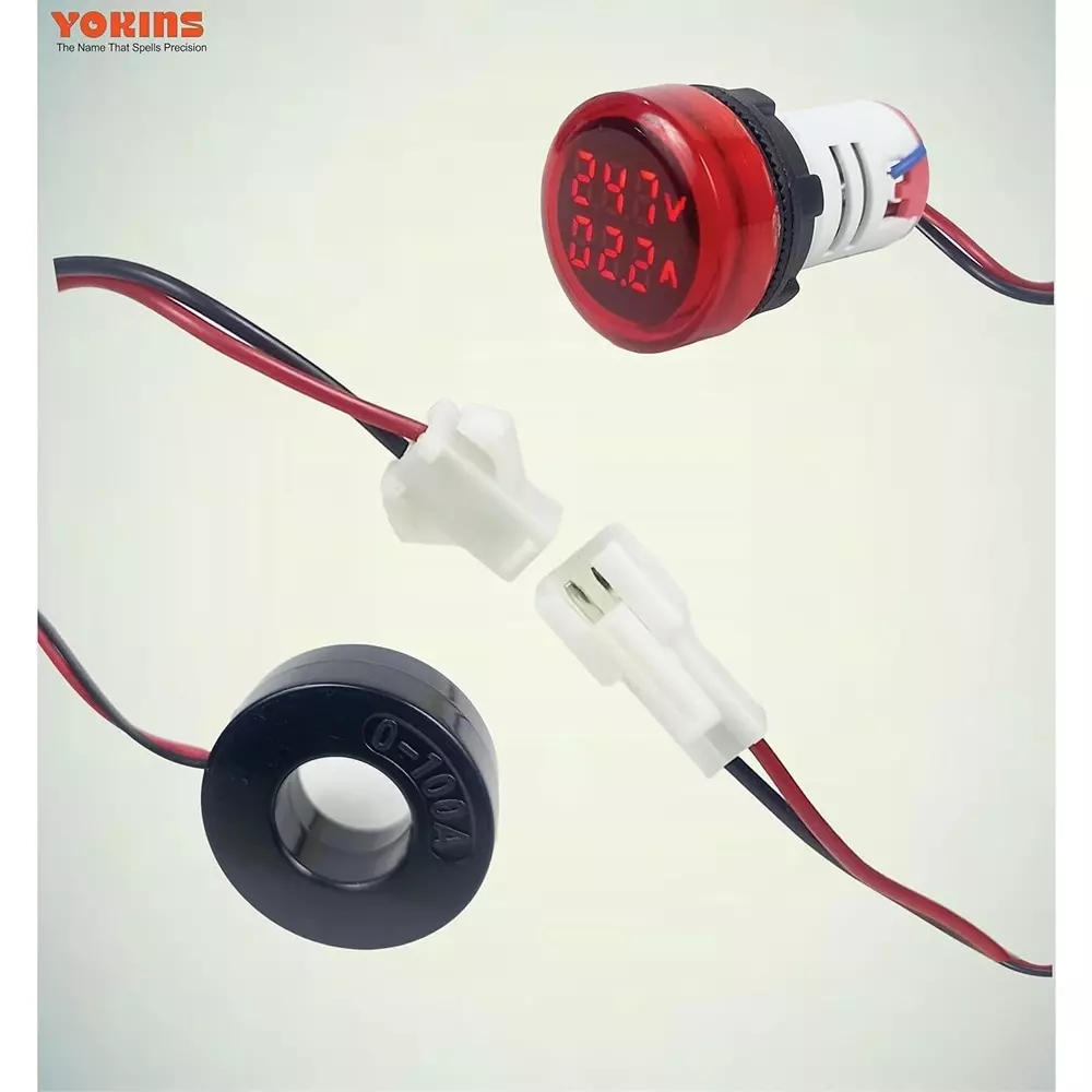 yokins-mini-digital-volt-meter-20-500-v-ac-voltage-self-powered-square-shape-red-22-mm-hole-diameter