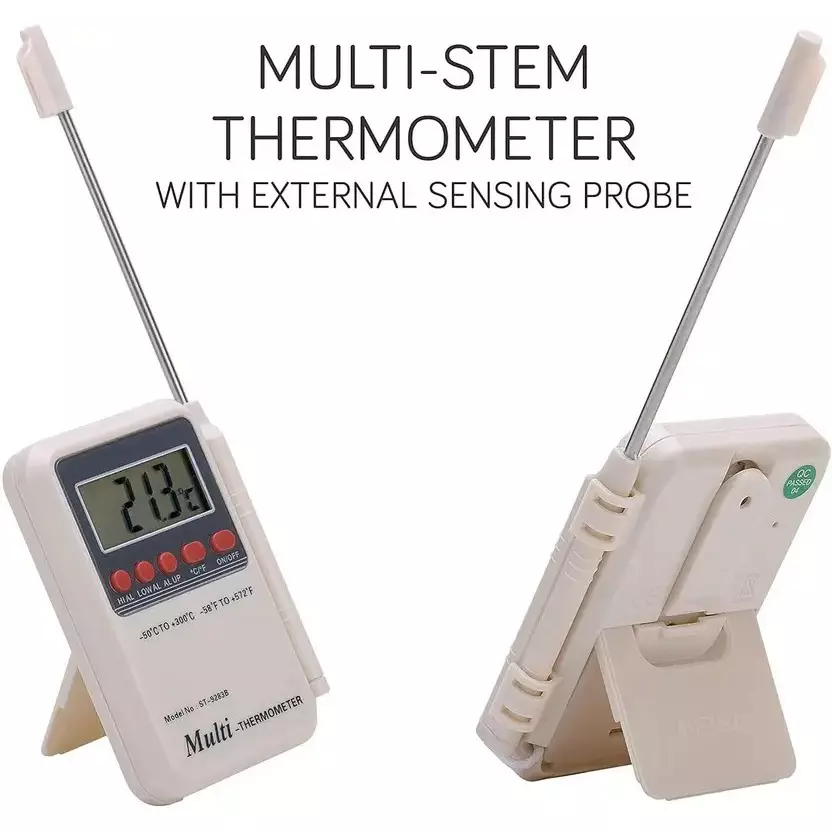 Precise Multi Stem Type Thermometer (Temp Range -50° to +300°C)