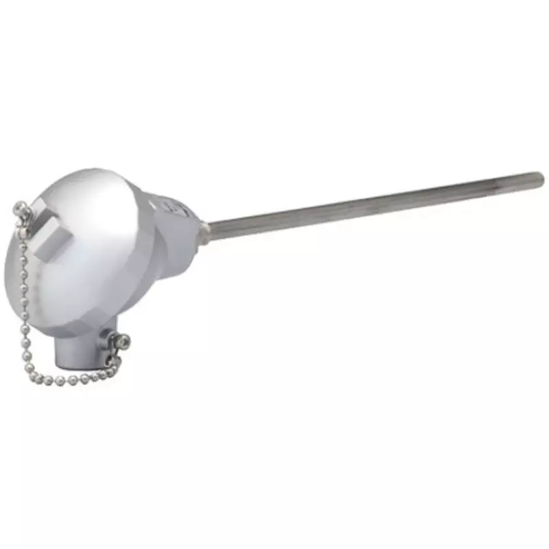 Azbil Platinum Resistance Thermometer Straight Type 100 mm Shealth 3.2 Outer Dia, YYF1T32100000000