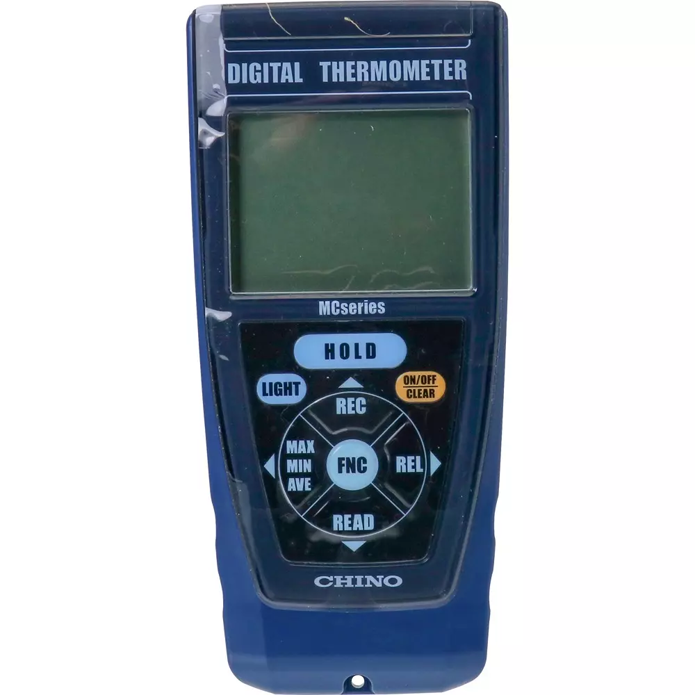 CHINO Digital Handy Thermometer AA batteries x 2 (included) Power Supply 36.3 Length (mm) Pt100, T-type, MC1000-000