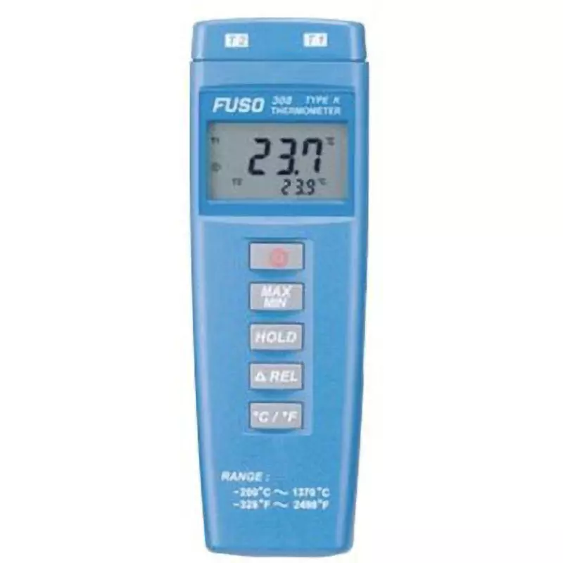 A-Gas Japan Digital Thermometer -200 to +1370: Depends on the sensor used (TPK-01: -40 to +250) Measuring Range, FUSO-308