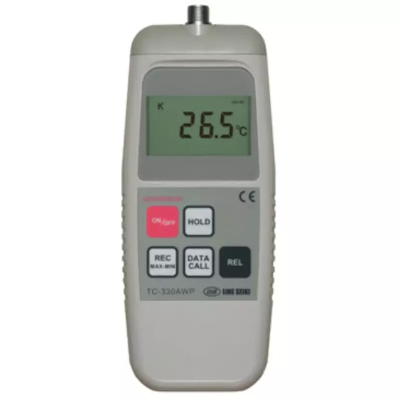 LINE SEIKI Digital Thermometer 006 P (9 V) Battery (No CE Mark)x1 Power Supply 0.5 Measurement Cycle, TC-330AWP+KB-102WP