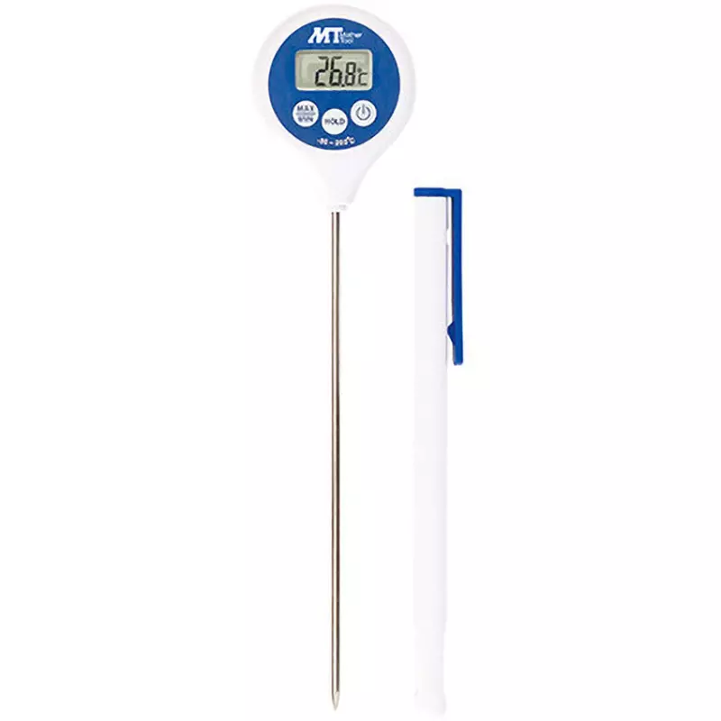 Mother Tool Digital Core Thermometer CR-2032 x1 Power Supply -50 to 200 ℃ Measuring Range 0.1 ℃ Resolution, MT-810