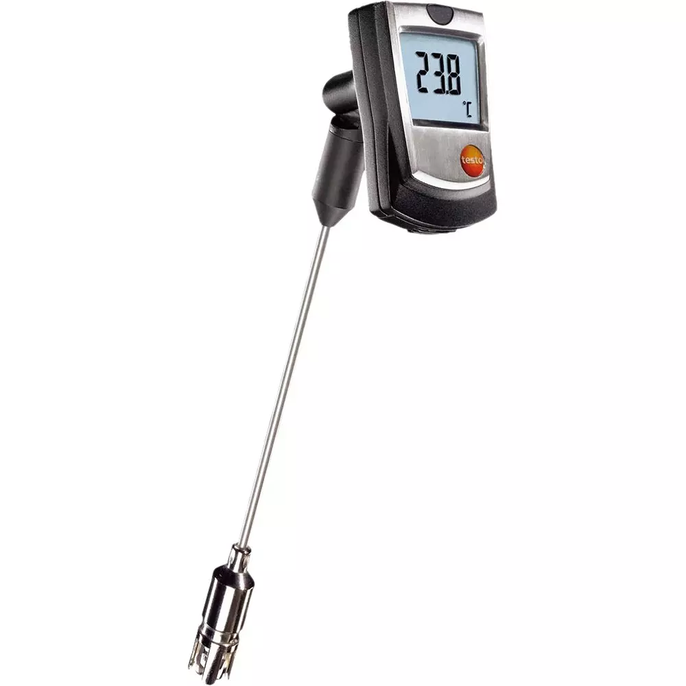 Testo Surface Thermometer AAA batteryx3 (included) Power Supply 0.1 ℃ Resolution 12 mmΦ Sensor, 905-T2