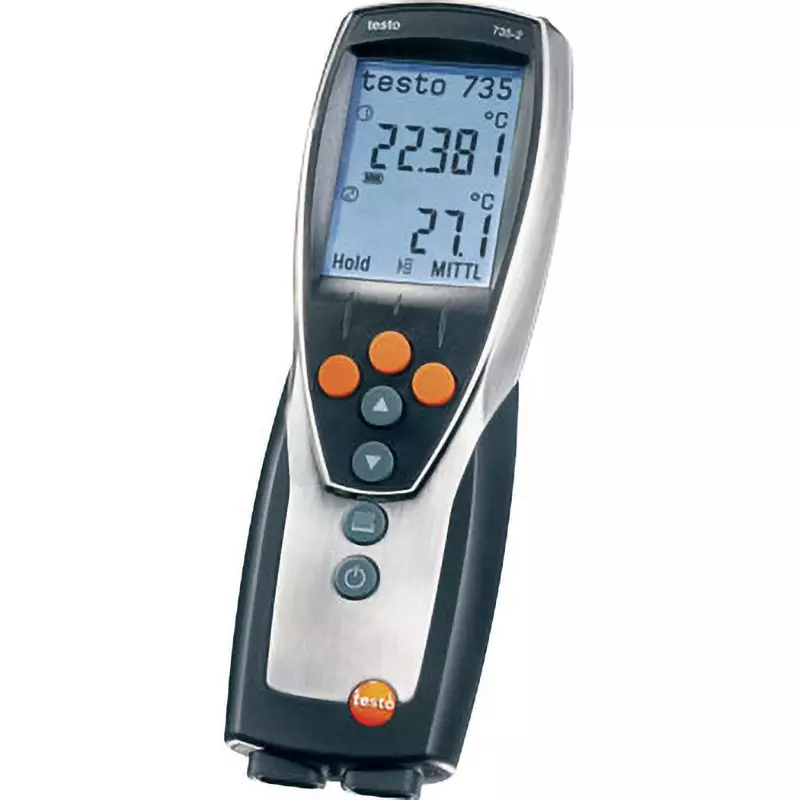 Testo Thermometer -20 to 50 ℃ Operating Temperature Range AC adapter, country plug IP65 Protection Class, 0563 7352