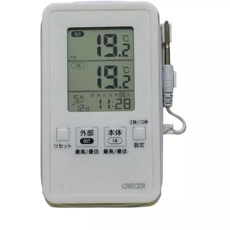 CRECER Digital Thermometer AAA batteriesx1 (included for operation check), AP-09W