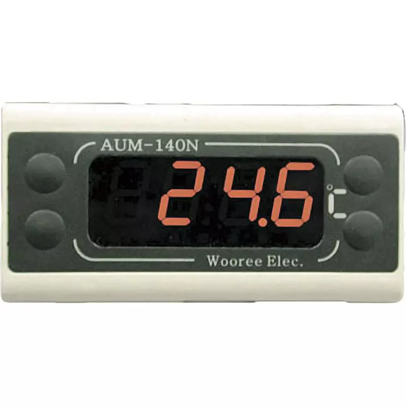 Mother Tool Thermometer -40 to 100 ℃ Measuring Range 0.1 ℃ Resolution Digital Temperature Display, AUM-140-1