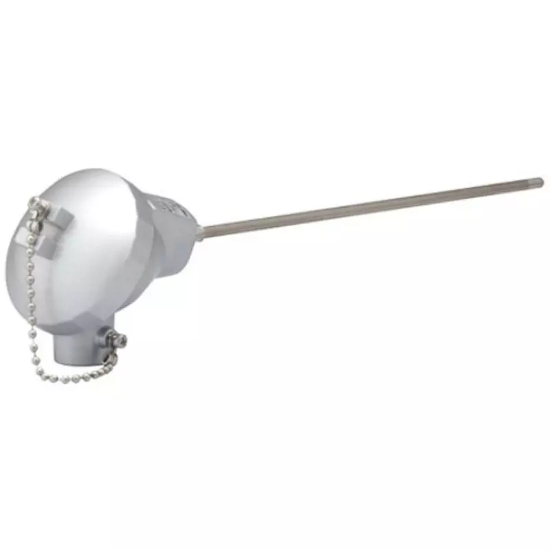 Azbil Platinum Resistance Thermometer Straight Type 300 mm Shealth 8 Outer Dia, YYN1PM803000000D