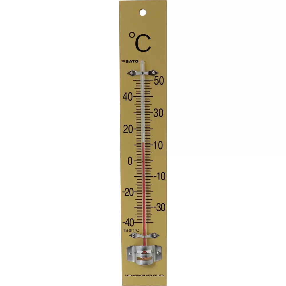 SATO KEIRYOKI Thermometer -40 to 50 ℃ Measuring Range, D-45(1510-40)
