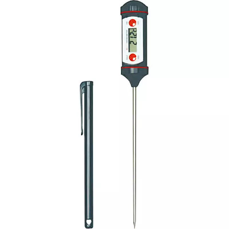 CUSTOM Waterproof Digital Thermometer Container protection grade: IP65 Instruction manual, probe cap, CT-419WP
