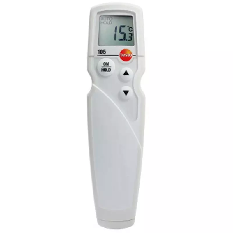 Testo Thermometer -50 to +275 ℃ Measuring Range 0.1 ℃ Resolution t99 = 15 seconds Response Speed, 0563 1054