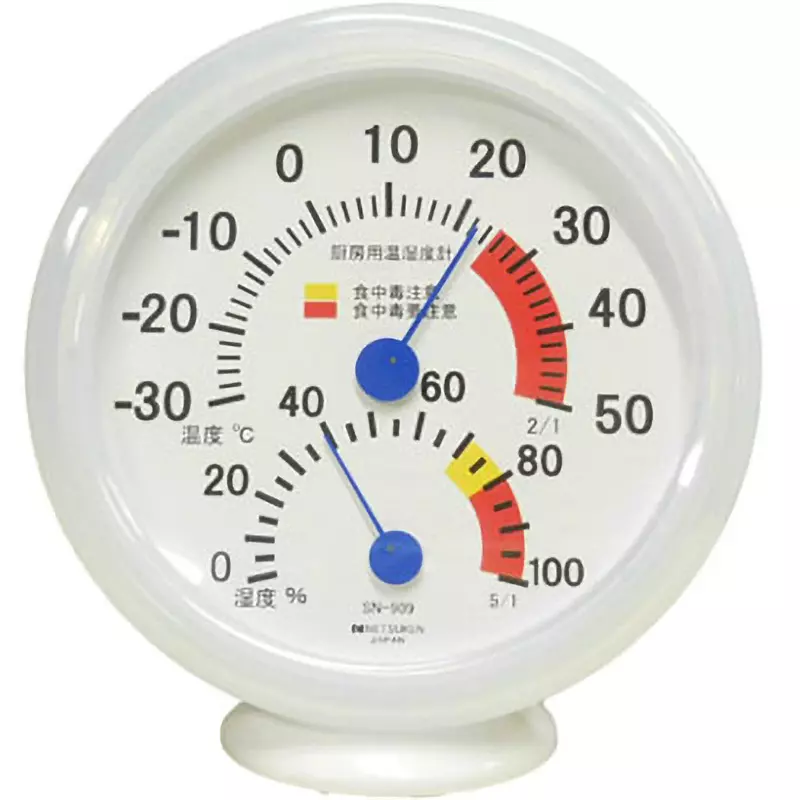 NETSUKEN Kitchen Thermometer -30 to +50 ℃ Temperature Measurement Range, SN-909