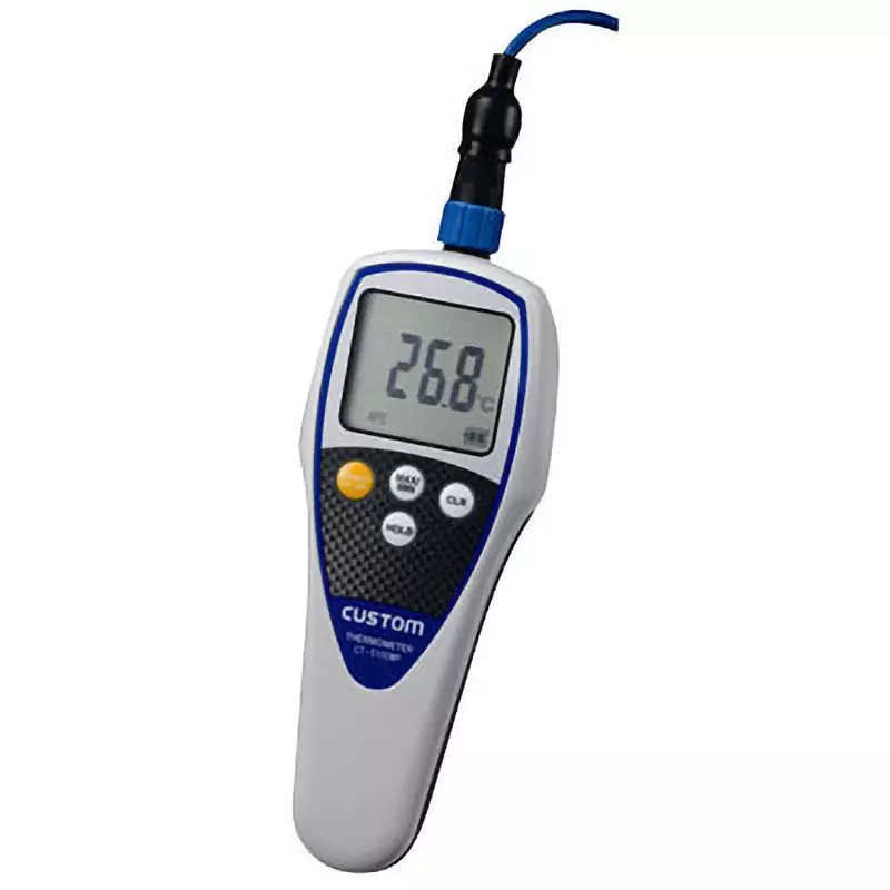 CUSTOM Digital Thermometer Wrist strap, instruction manual Included Components Digital Temperature Display, CT-5100WP