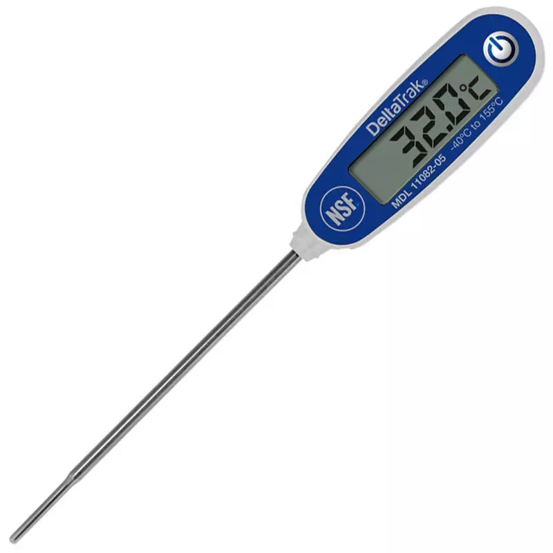 KENIS Waterproof Digital Thermometer Alkaline button battery LR44 x1 (included) Power Supply 0.1 ℃ Resolution, 11082-05