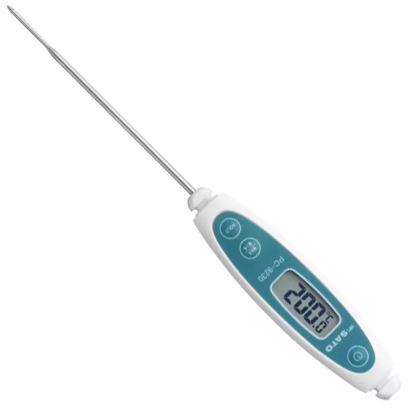 SATO KEIRYOKI Waterproof Digital Thermometer -50 to 240 ℃ Temperature Measurement Range, PC-9230