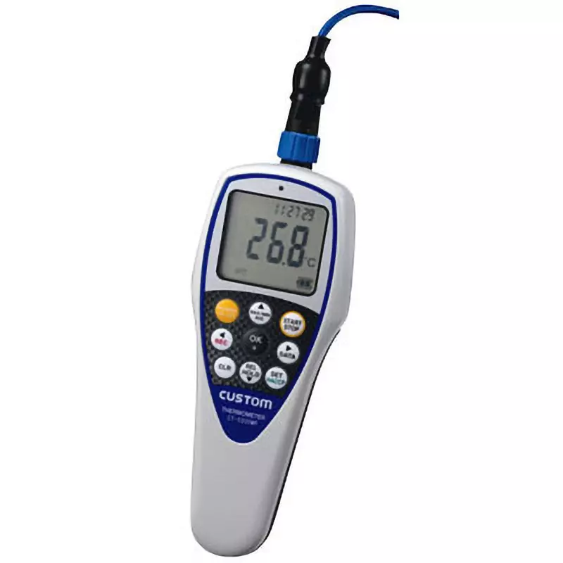 CUSTOM Digital Thermometer Wrist strap, instruction manual Included Components Digital Temperature Display, CT-5200WP