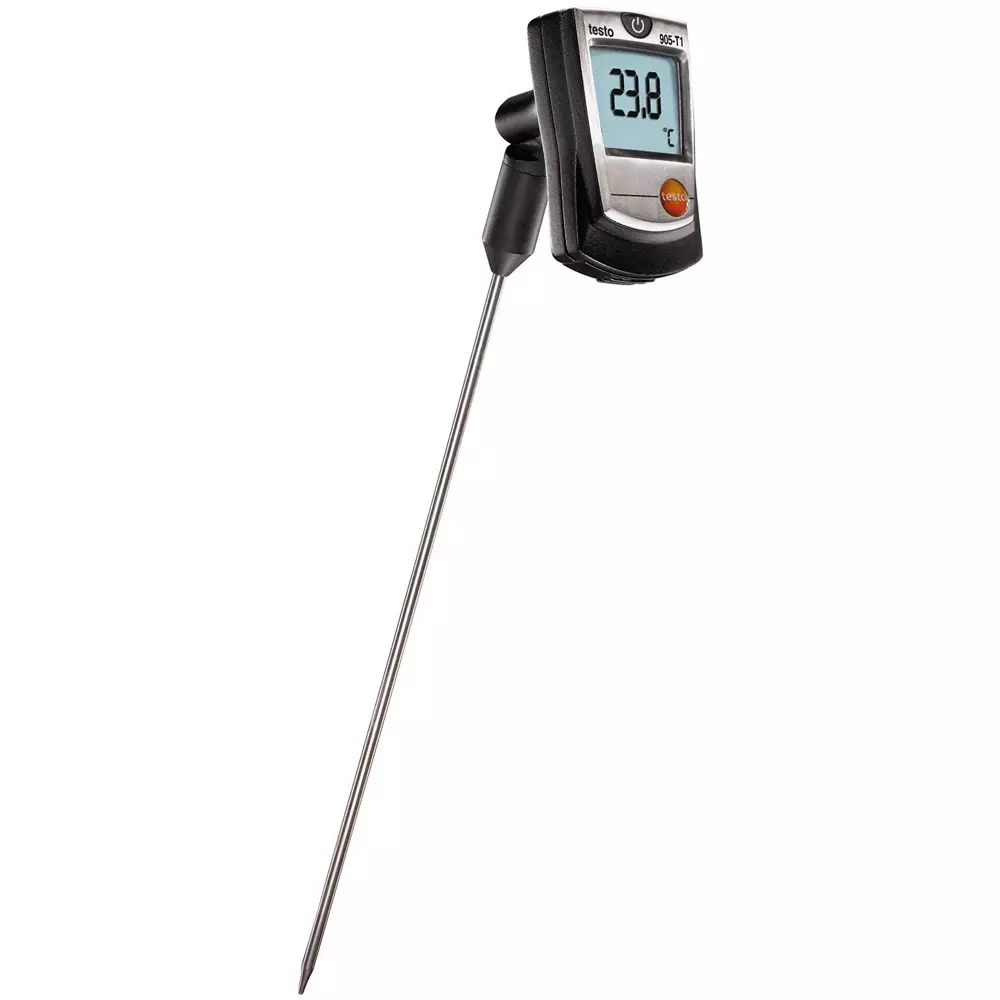 Testo Needle Center Thermometer Probe shaft: 3 Φmm Diameter 0 to +40 ℃ Operating Temperature, 0560 9055