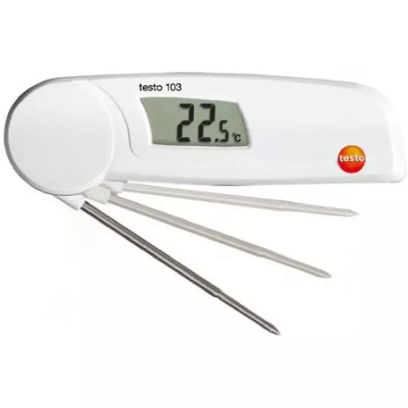 Testo Thermometer CR2032 Power Supply ±0.5℃ Accuracy 0.1 ℃ Resolution, 0560 0103