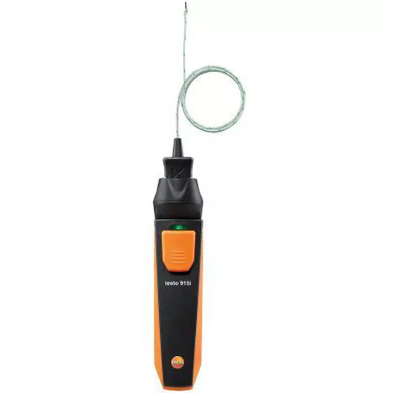Testo Thermometer IP40 Protection Class 0.1 ℃ Resolution -20 to +50 ℃ Operating Temperature, 0563 4915 08