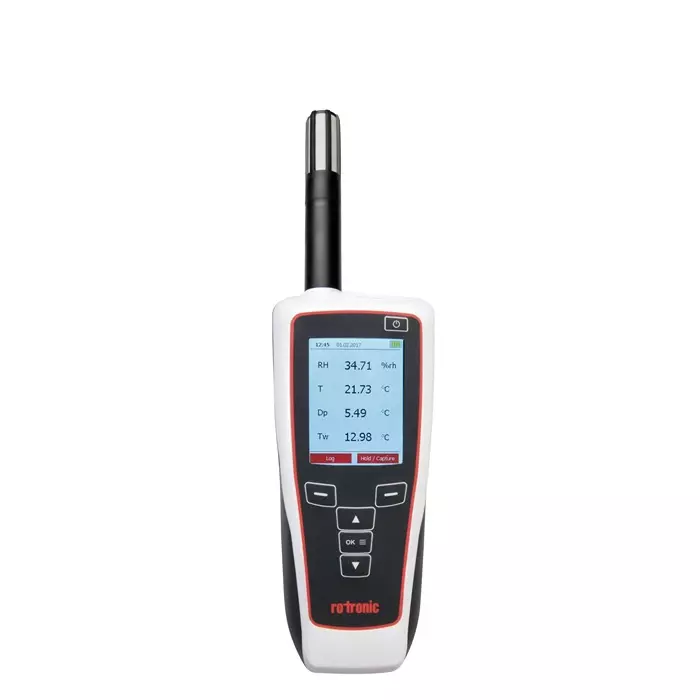 Rotronic HP31 Handheld Hygrometer +/- 2 %RH Accuracy +60°C Max 100%RH Max RS Calibration, Hygropalm HP31