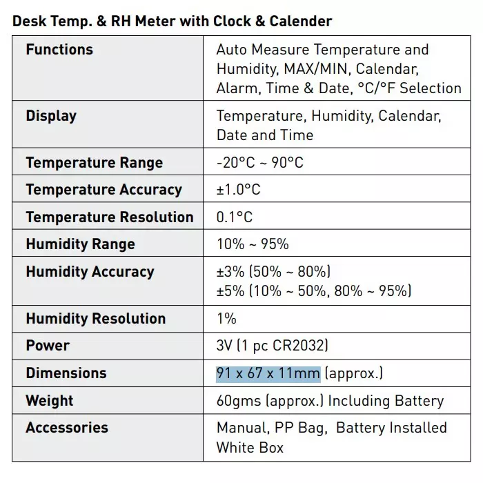 meco-desk-temperature-rh-meter-with-clock-calendar-20c-to-90c-temp-range-and-01c-resolution-dthm-90