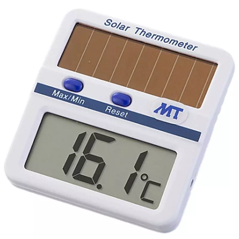 AS ONE Solar Digital Thermometer with English Translation Set, MT-889