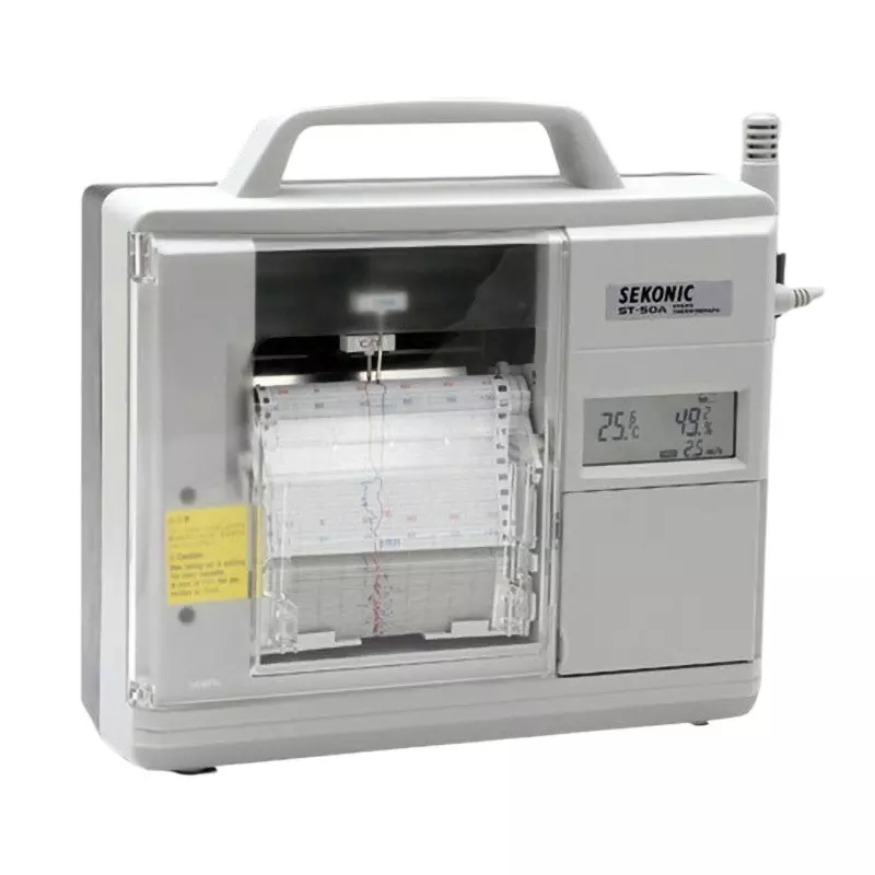 AS ONE Temperature and Humidity Data Logger 300x105x245 mm, ST-50A