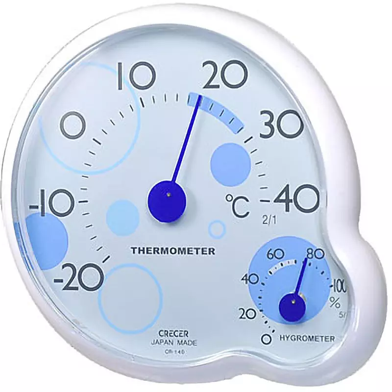 CRECER Thermo-Hygrometer -20 to 40 ℃ Temperature Measurement Range, CR-140B