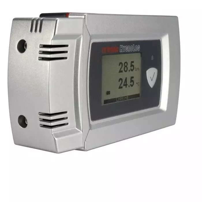 Rotronic Digital Hygrometer MaxTemperature +60°C MaxHumidity 100%RH, HL-20D