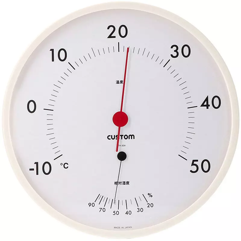 CUSTOM Thermometer And Hygrometer Instruction manual (with warranty) Included Components, CTH-30A