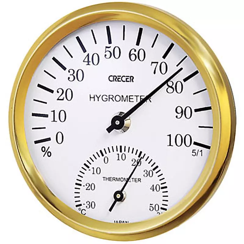 CRECER Thermo-Hygrometer -30 to 50 ℃ Temperature Measurement Range, CR-101W