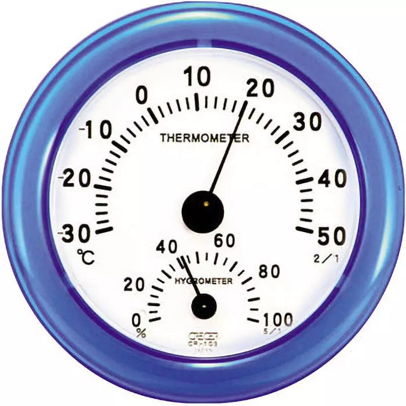 CRECER Thermo-Hygrometer 0 to 100 Humidity Measurement Range, CR-108B