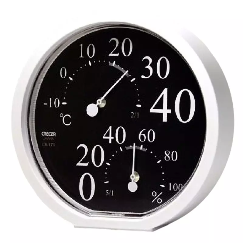 CRECER Thermo-Hygrometer 0 to 100 Humidity Measurement Range, CR-171K