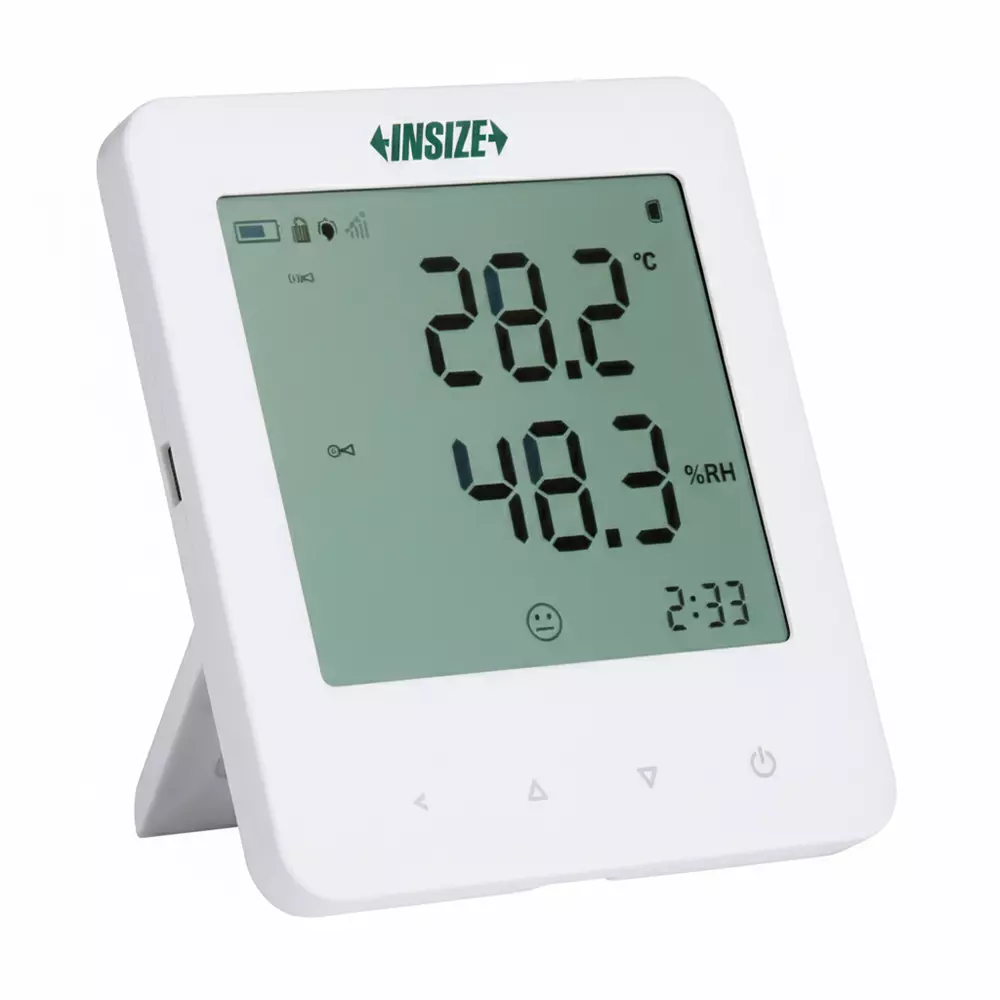 Insize Thermohygrometer Advanced Type -30°C to 65°C Temperature Range and 0.1°C Resolution, 0330-TH36