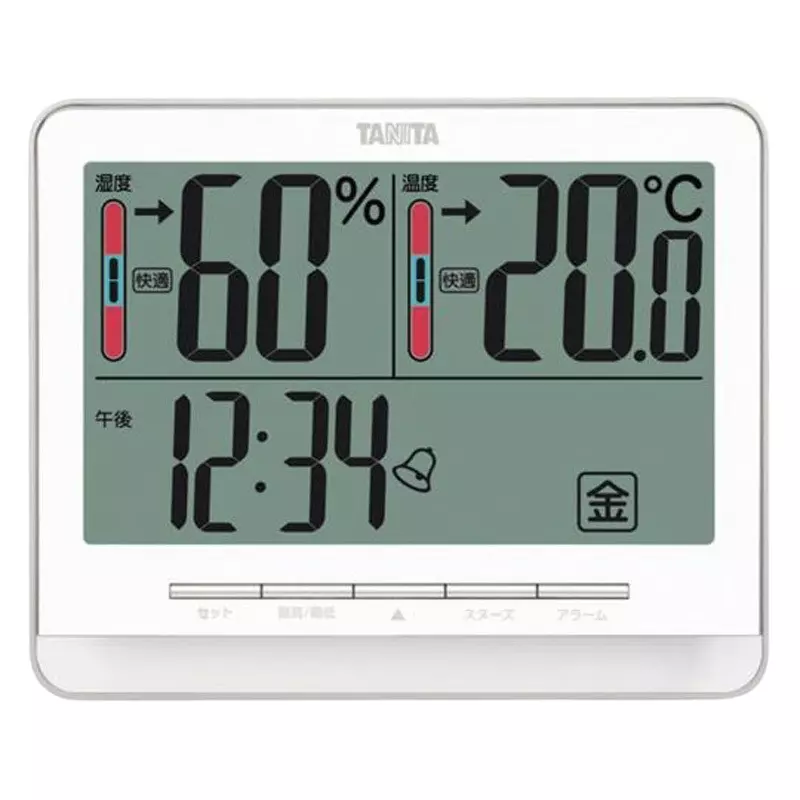 AS ONE Digital Thermo-Hygrometer with English Translation Set -5 to 45℃, TT-538