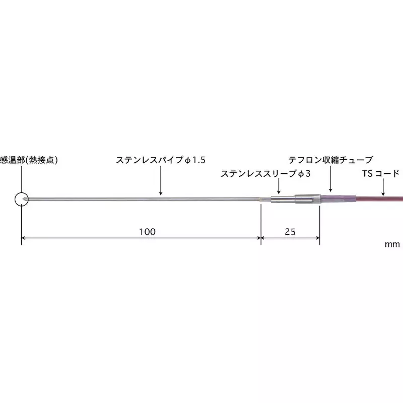 Anritsu Temperature Sensor -100 to 200℃ Range, BSM-11E-010-TS1-ASP