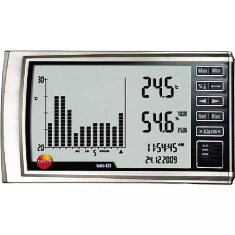 Testo Thermometer And Hygrometer Digital Temperature Display -10 to 60 ℃ Temperature Measurement Range, 0560 6230