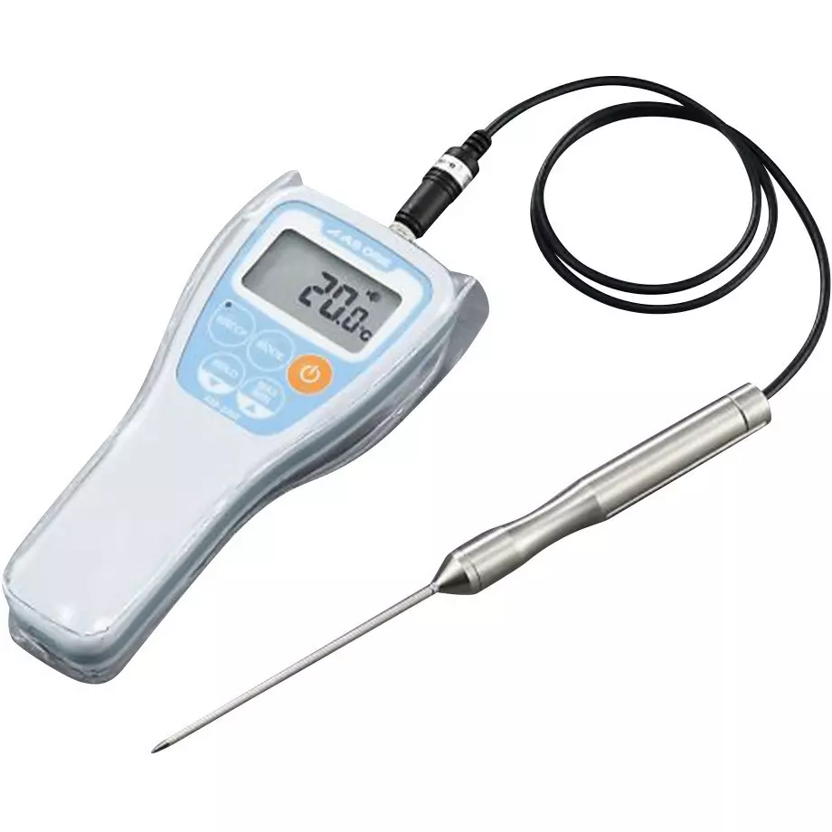 AS ONE Digital Thermometer with General Calibration, ASF-270T
