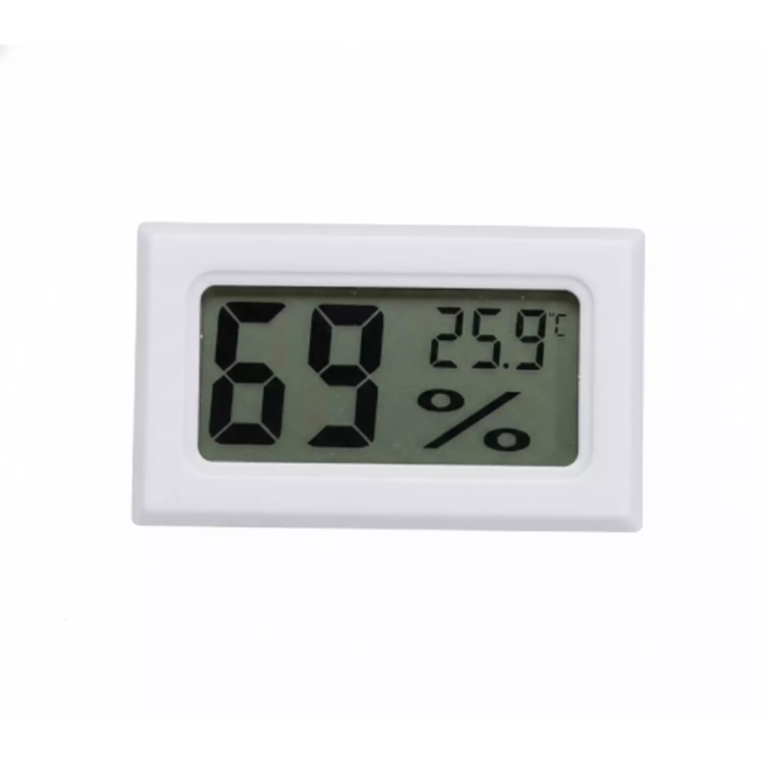 Acutek Mini Thermo Hygrometer -50°C to 110°C Measurement Range and ±1°C Accuracy, THM-1