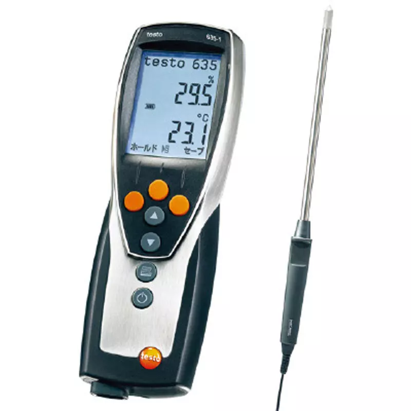 Testo High Temperature And Humidity Set TESTO635-1, high temperature humidity probe 0636.2161, TESTO635-1 HIGH-TEMP-SET