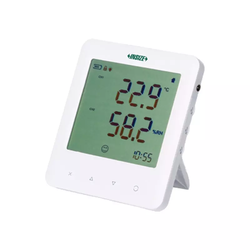 INSIZE Temperature and Humidity Meter Standard Type with Built-In Sensor and -30°C-65°C Temperature Range, 0330-DL65B