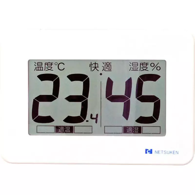 NETSUKEN Digital Thermo-Hygrometer -9.9 to 50/20 to 95 % Measuring Range, SN-908