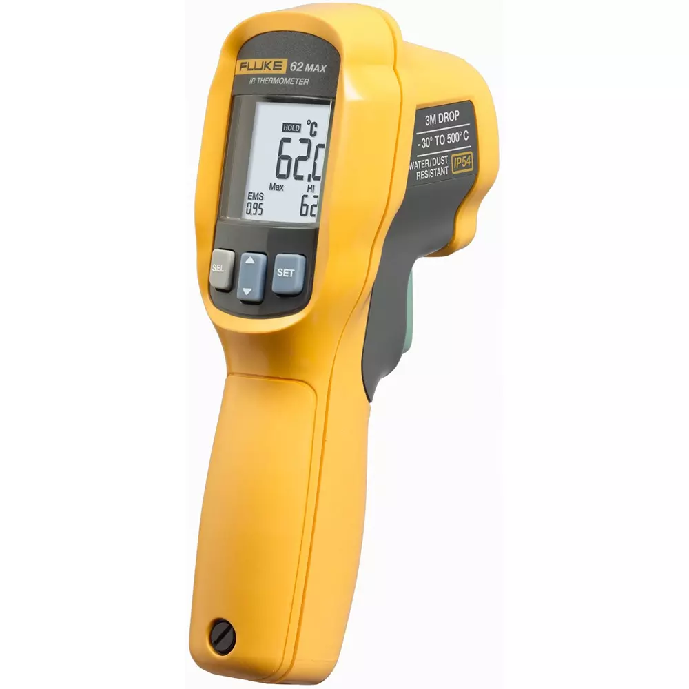 Fluke Radiation Thermometer - Accuracy - Temperature Range -30 to 500 ℃ Temperature Measurement Range, FLUKE-62MAX/J
