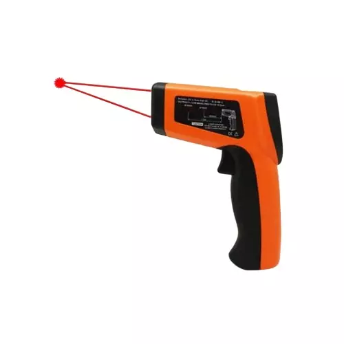 KUSAM-MECO Digital Infrared Thermometer 9 V Battery ± 2% or 2°C Accuracy 0.1°C (0.1°F) Resolution, IRL(D)-1000