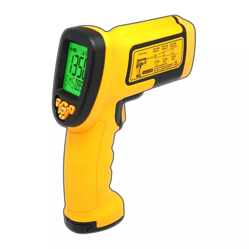 Smart Sensor Digital Infrared Thermometer -18°C to +1650°C, AS872